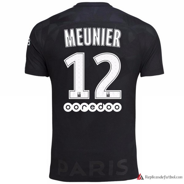 Camiseta Paris Saint Germain Tercera equipación Meunier 2017-2018